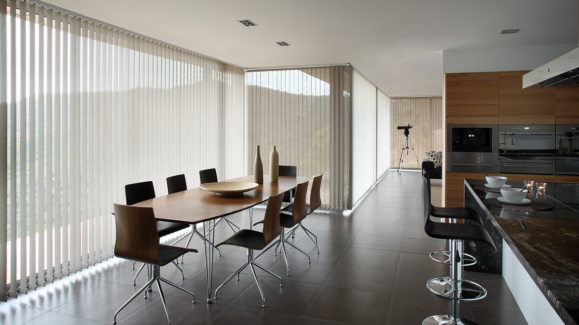 Cortinas roller verticales rollflex